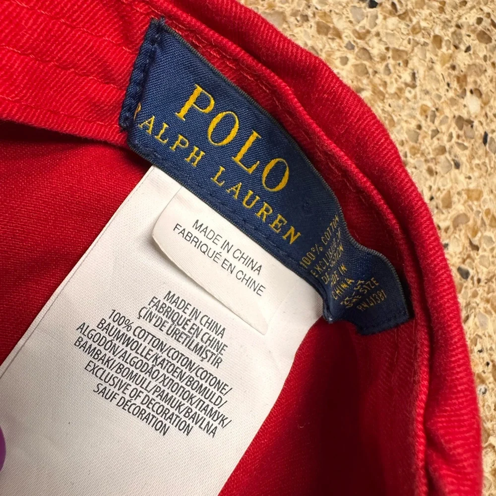 Polo by Ralph Lauren Kids Red Hat